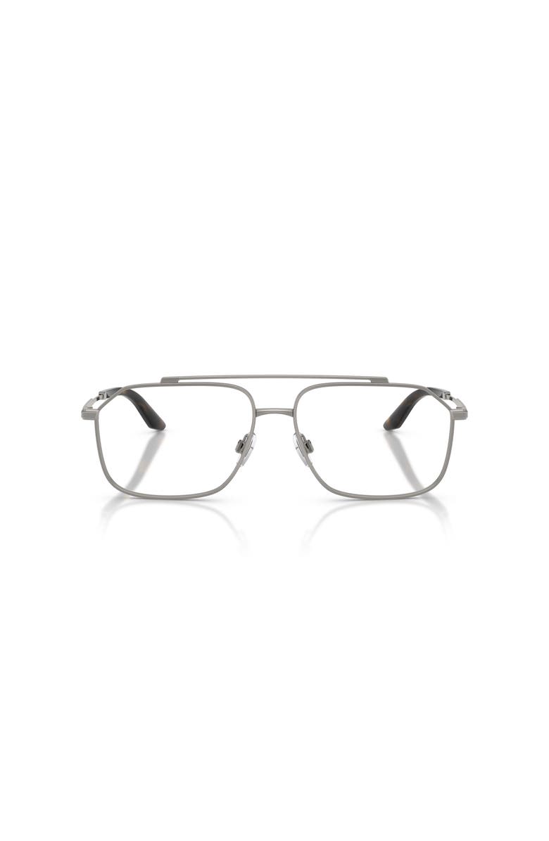 Dolce&Gabbana 58mm Pilot optical glasses, Alternate, color, Silver
