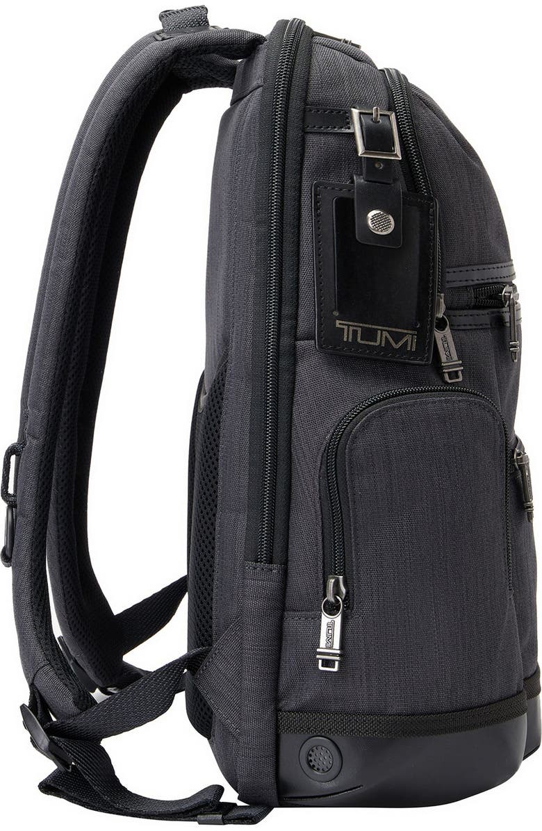 TUMI Parrish Leather Trimmed Backpack, Alternate, color,