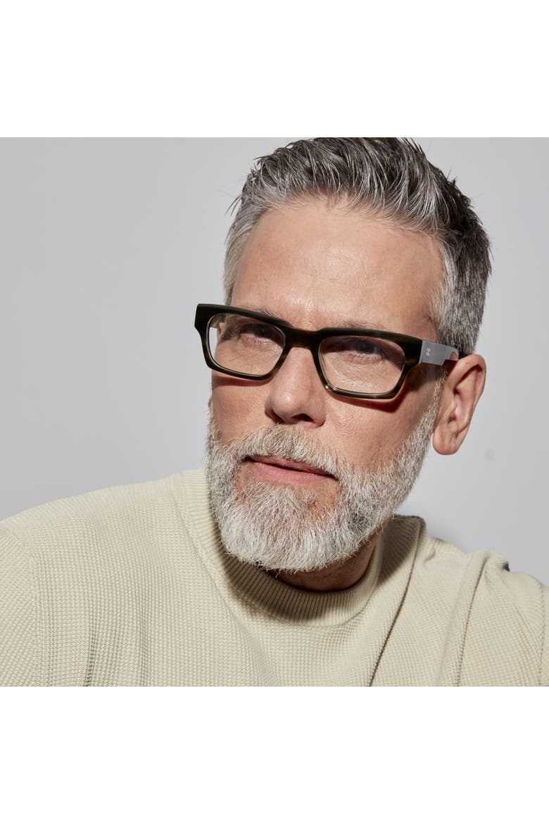 Leon Reading Glasses, Alternate, color, Green / Clear