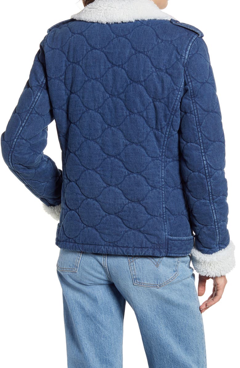 Levi's<sup>®</sup> Denim Moto Jacket, Alternate, color, 