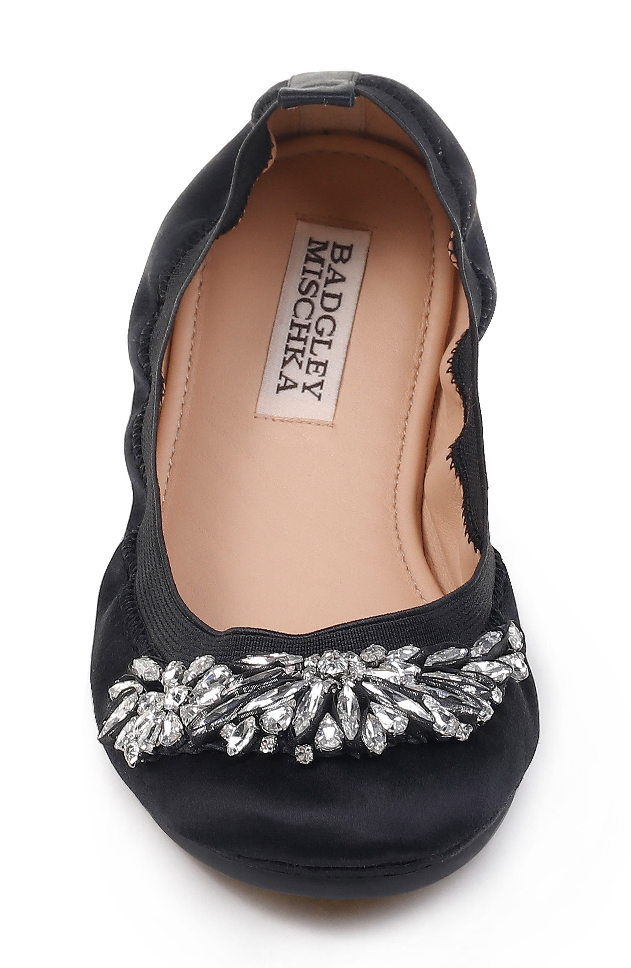 Portafoglio Badgley Mischka Sasha In Pelle Saffiano Marrone – Nuovo Con Etichette