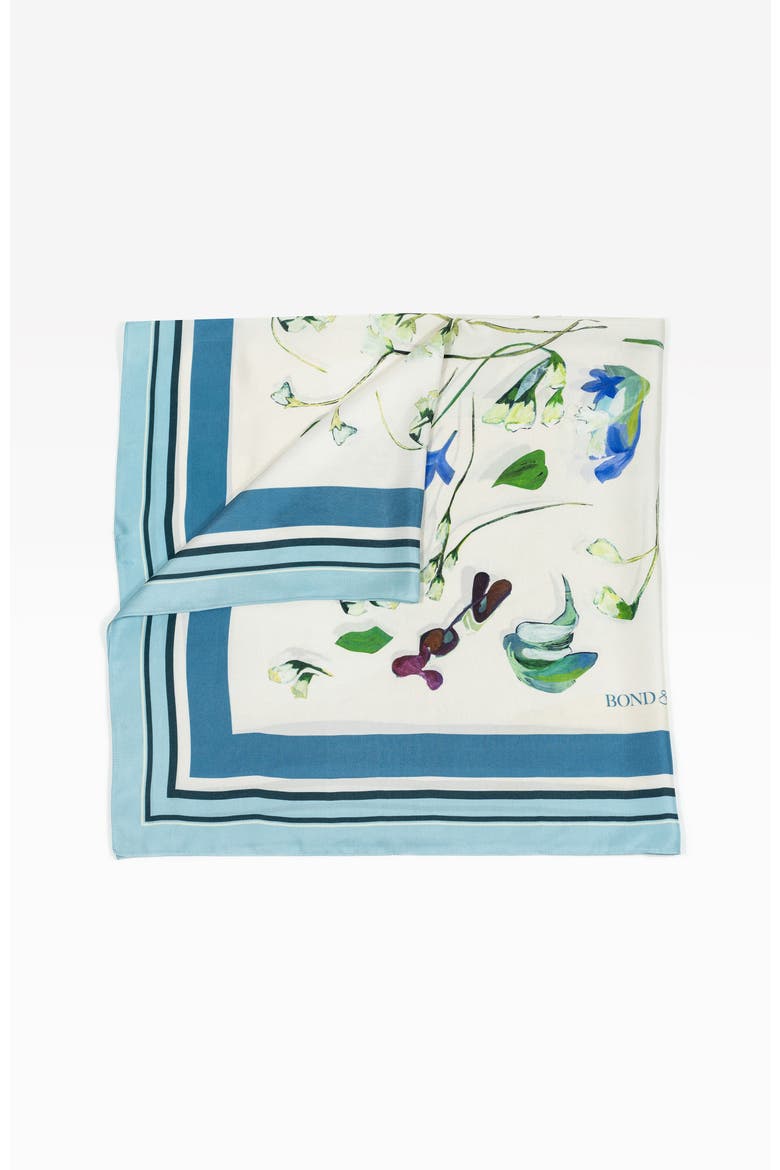 Awakening Art Scarf, Alternate, color, Blue