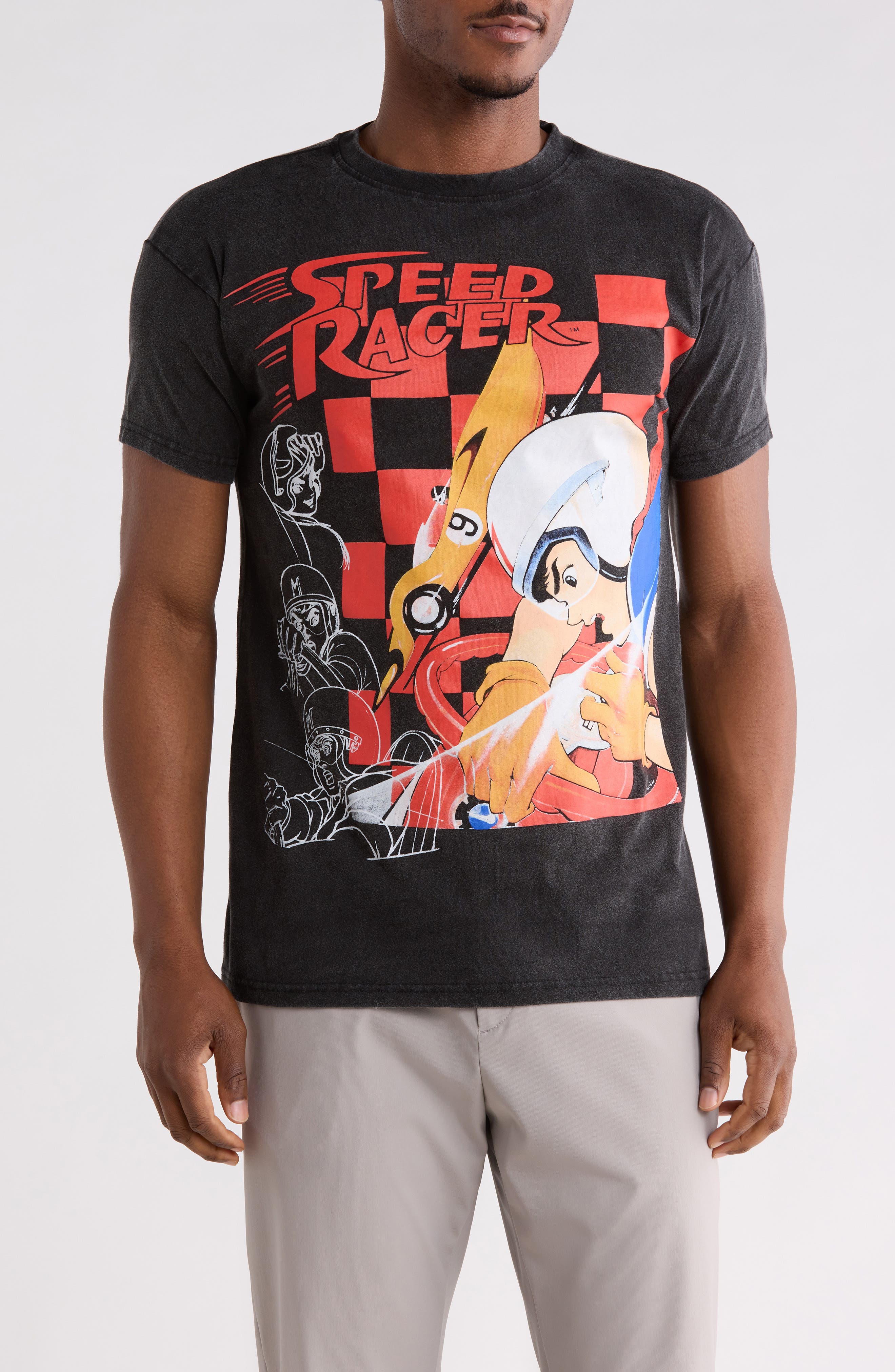 Speed Racer Sketch Graphic Tee