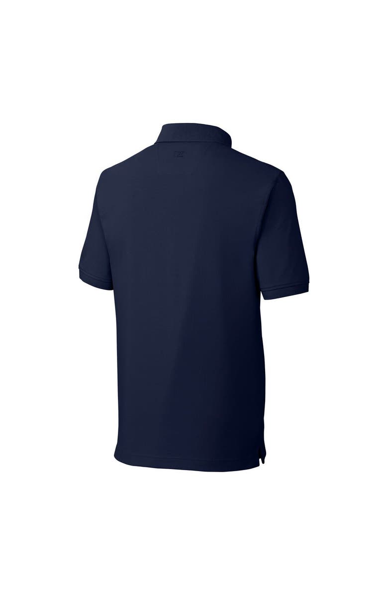 Cutter & Buck Men's Cutter & Buck Navy Minnesota Vikings Big & Tall Advantage Tri-Blend Pique Polo, Alternate, color, 