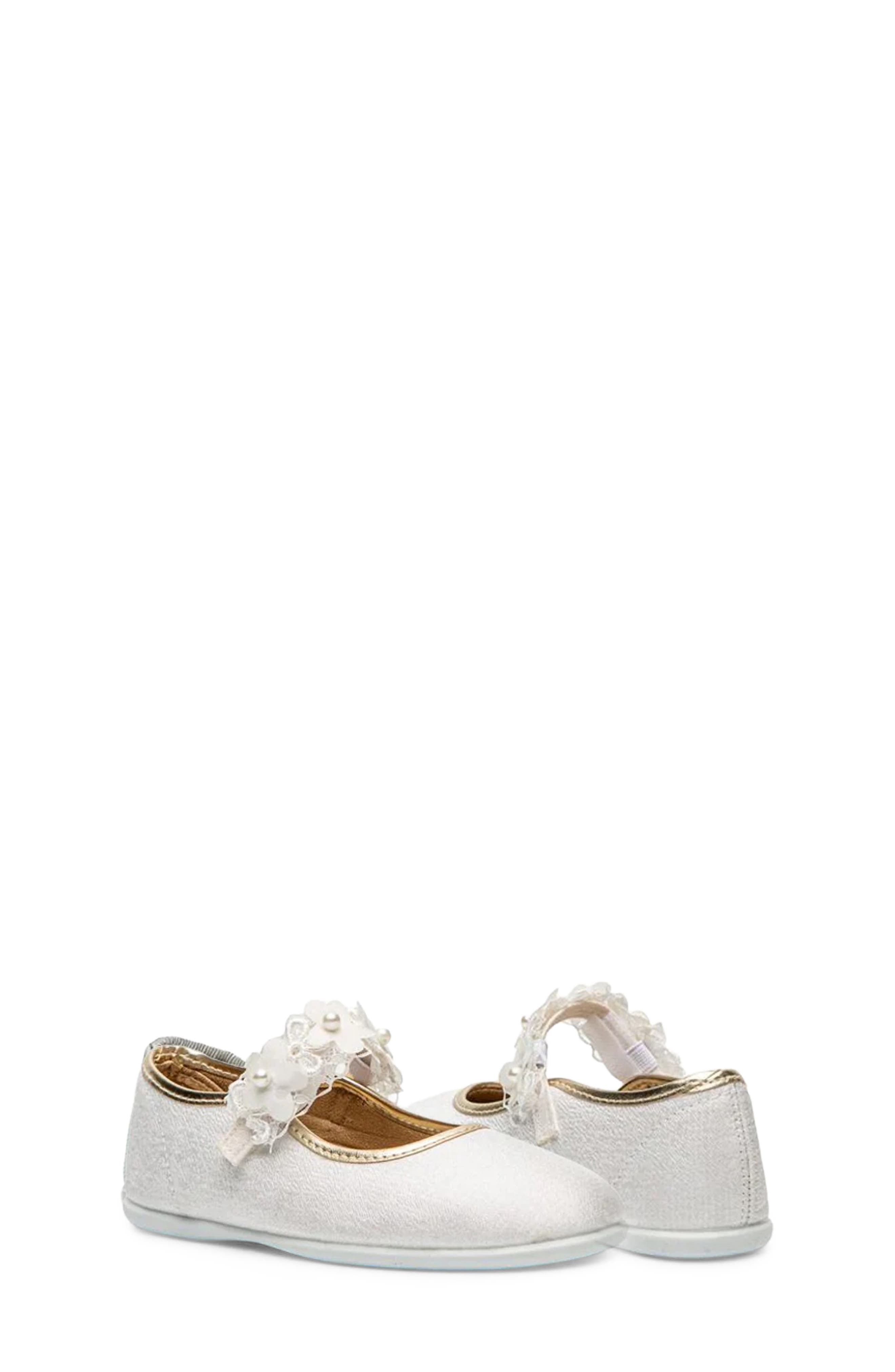 CHILDRENCHIC Kids' Flora Mary Jane Flat, Alternate, color, 