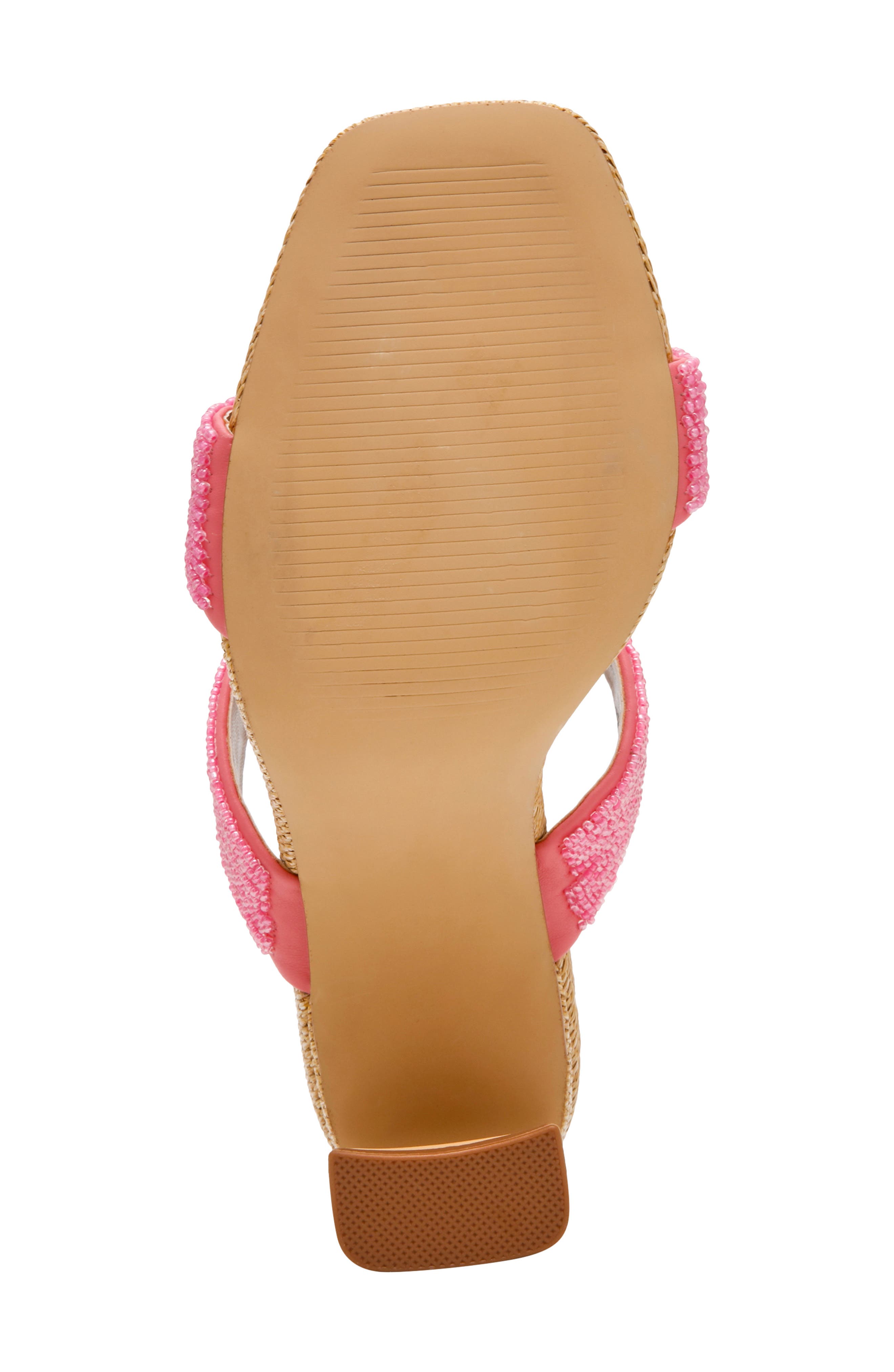 Veniss Slide Sandal, Alternate, color, WATERMELON