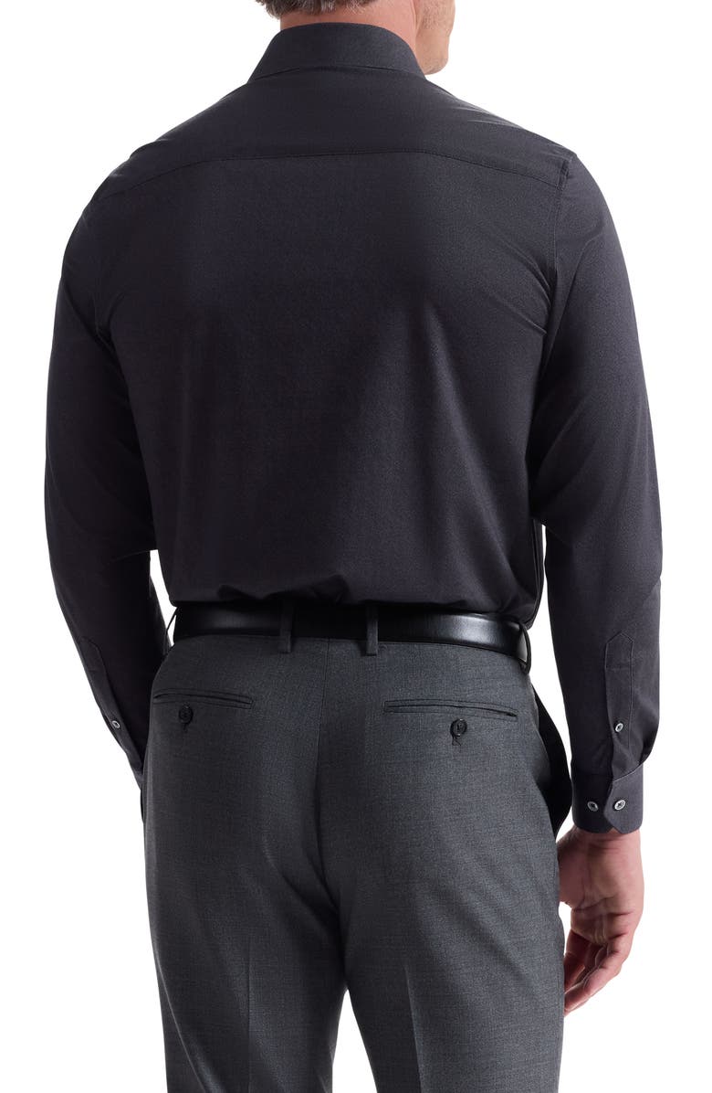 Bugatchi Jimmy OoohCotton<sup>®</sup> Button-Up Shirt, Alternate, color, Black