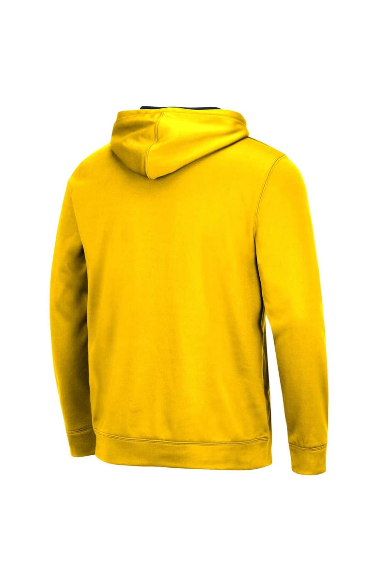 COLOSSEUM Men's Colosseum Maize Michigan Wolverines Resistance Pullover Hoodie, Alternate, color, Maize