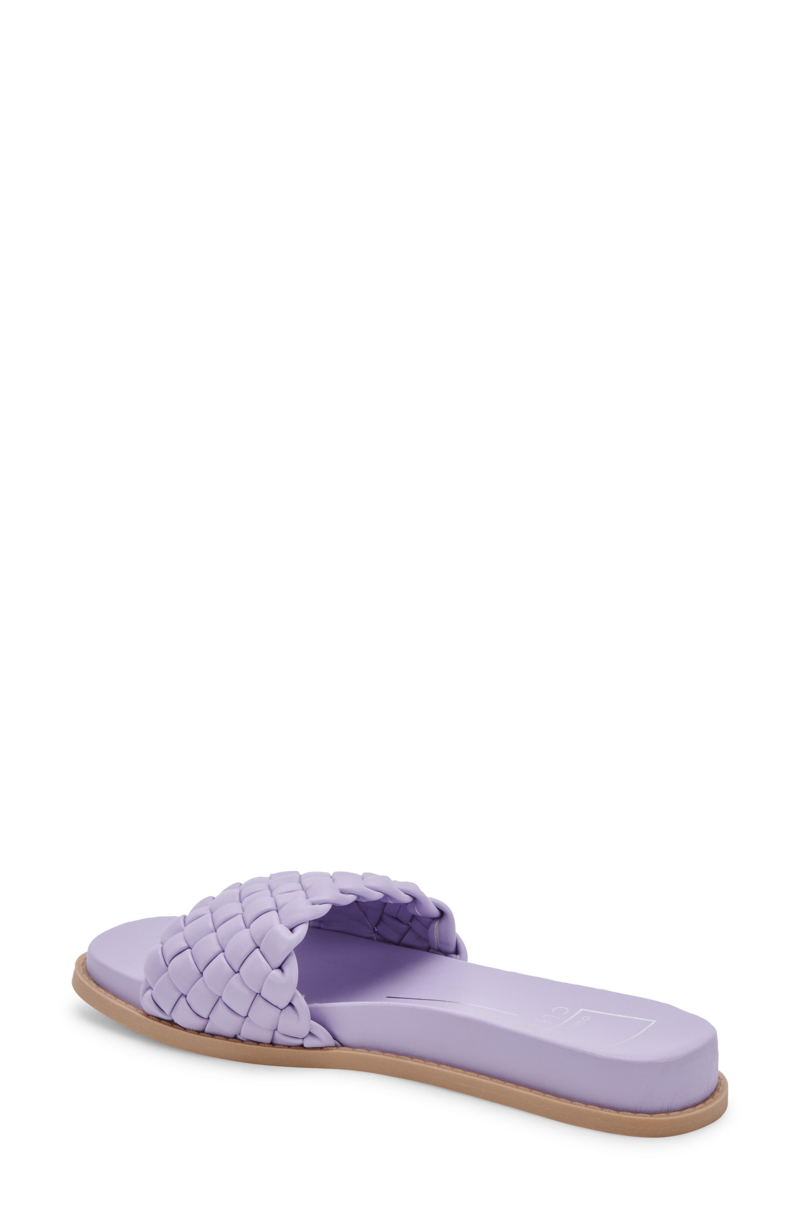 Grazie Braided Slide Sandal, Alternate, color, LILAC STELLA