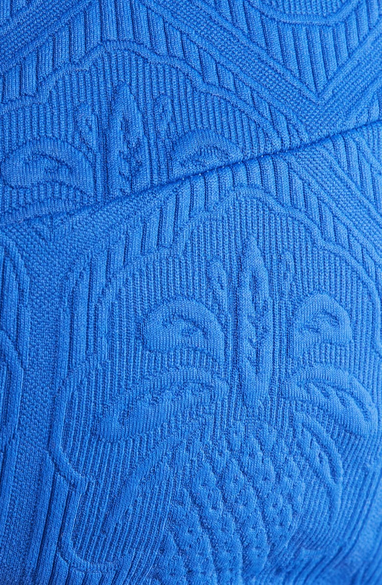 FARM Rio Red Matelasse Pineapple Bikini Top, Alternate, color, 