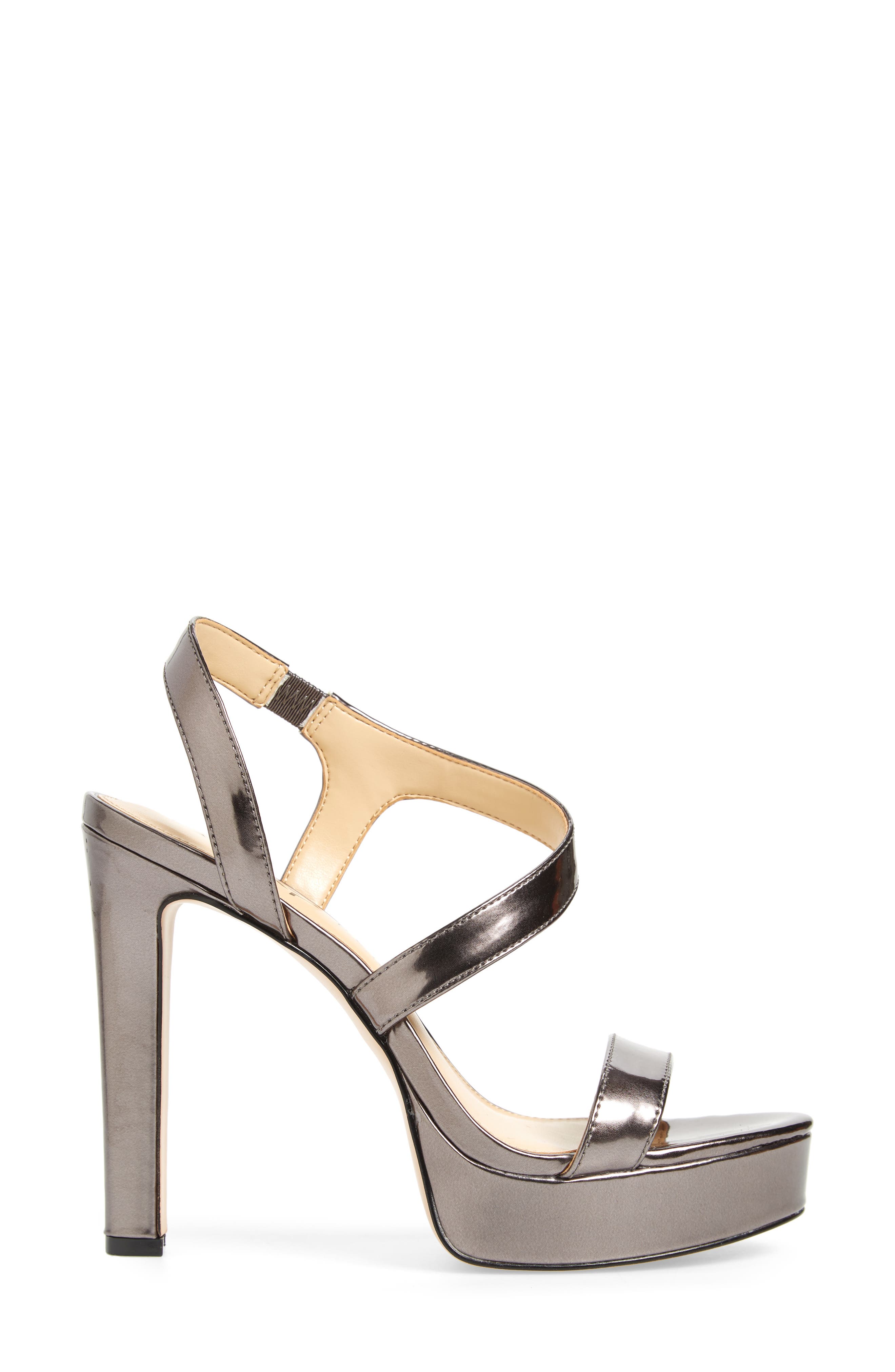 Katy Perry Naomi Metallic Platform Sandal, Alternate, color, 