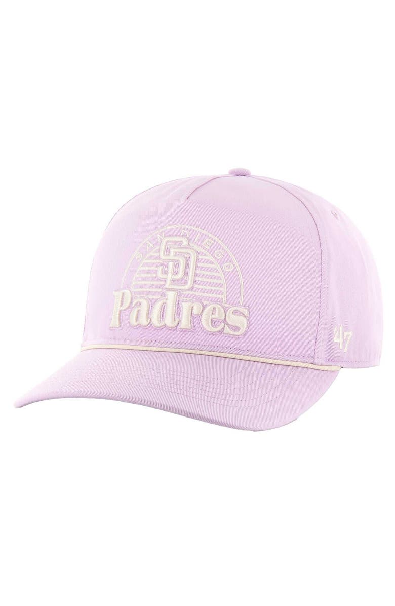 '47 Men's '47 Purple San Diego Padres Wander Hitch Adjustable Hat, Main, color, Purple
