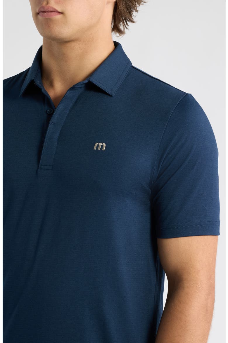 Heater Performance Jersey Polo, Alternate, color, TOTAL ECLIPSE