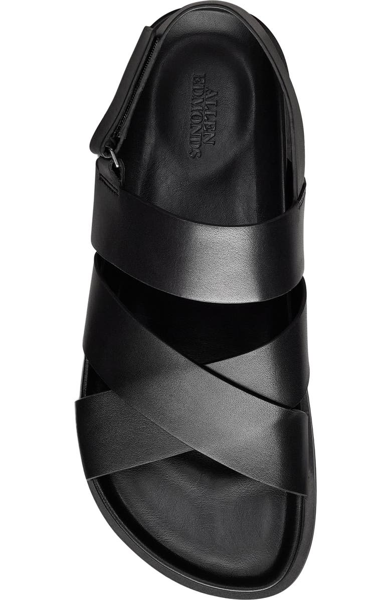 Allen Edmonds Davenport Sandal, Alternate, color, Black