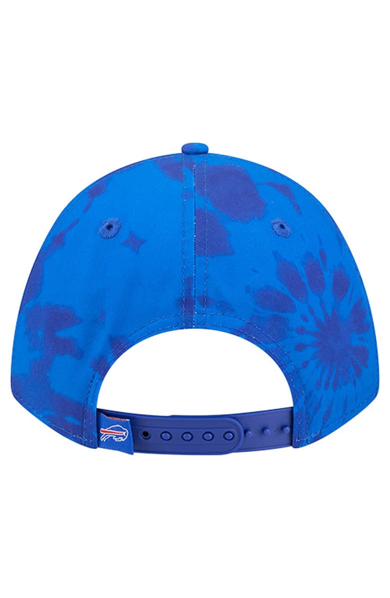 New Era Men
s New Era Royal Buffalo Bills Tie Dye Fade 9Forty M-Crown A-Frame Adjustable Hat, Alternate, color, Royal