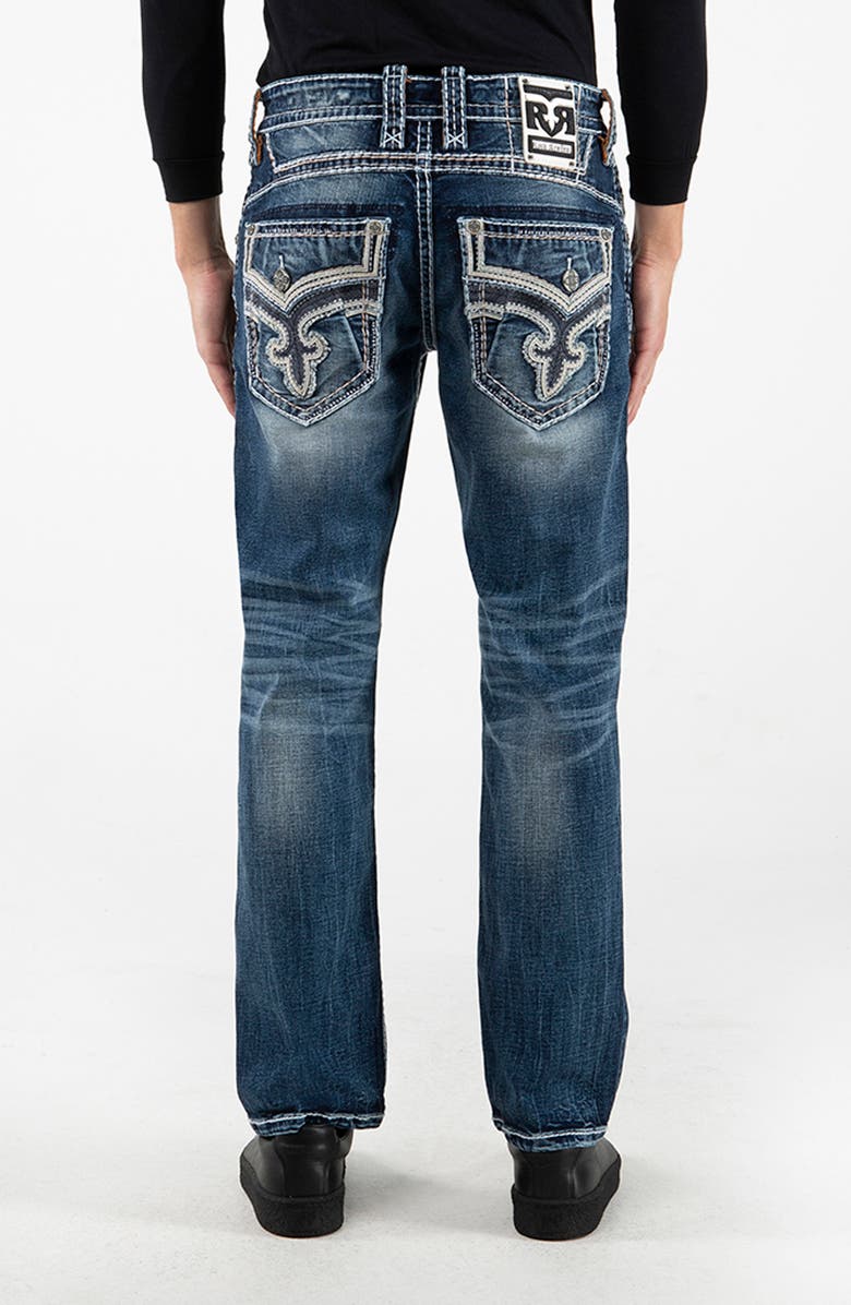 Rock Revival Straight Leg Jeans, Alternate, color,