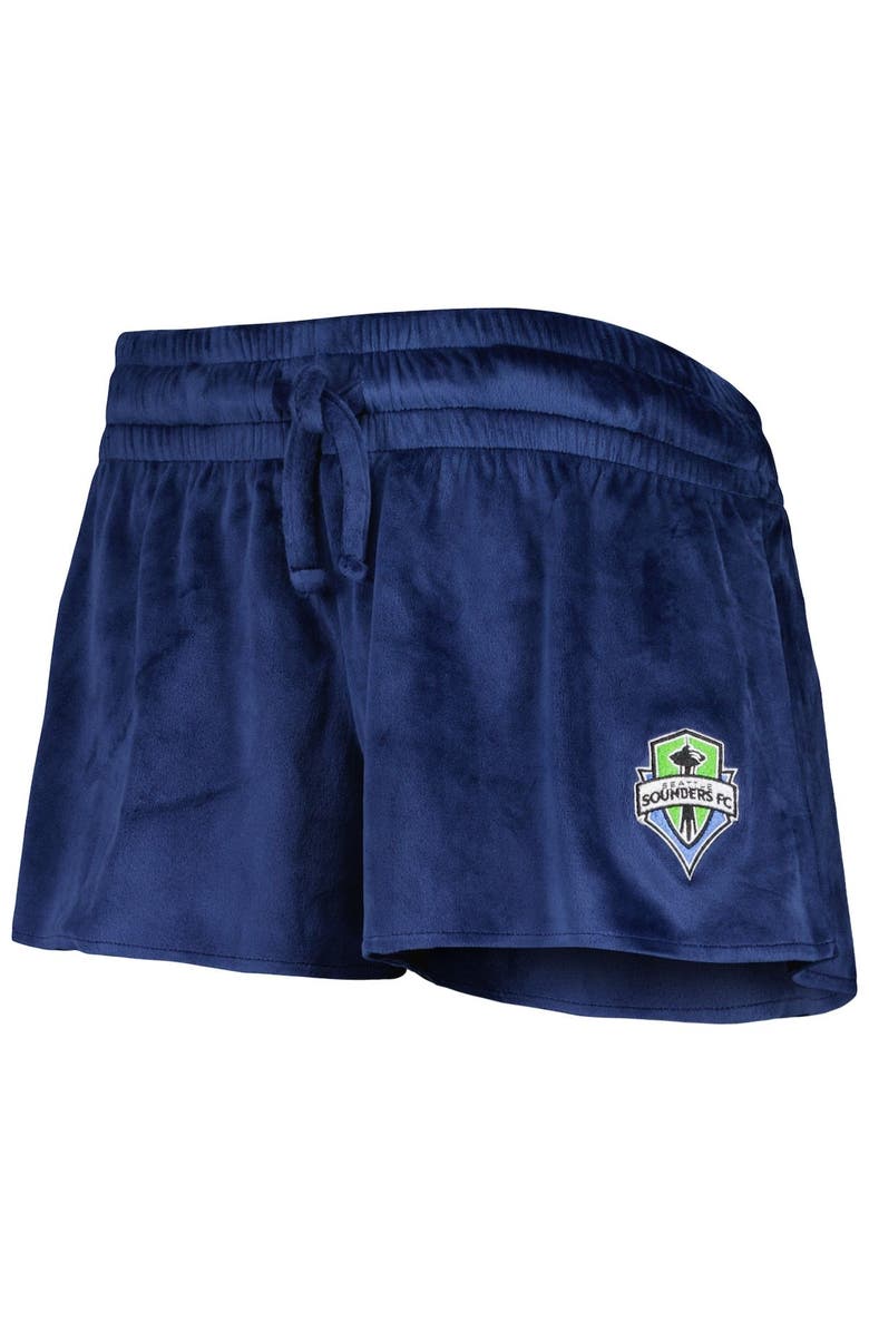 CONCEPTS SPORT Women's Concepts Sport Navy Seattle Sounders FC Intermission T-Shirt and Shorts Sleep Set, Alternate, color, Blue