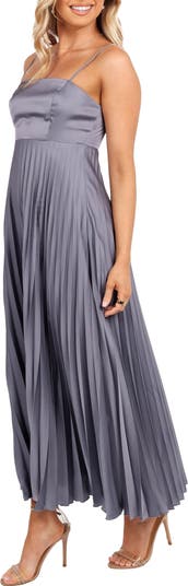 Naira Pleated Maxi Dress