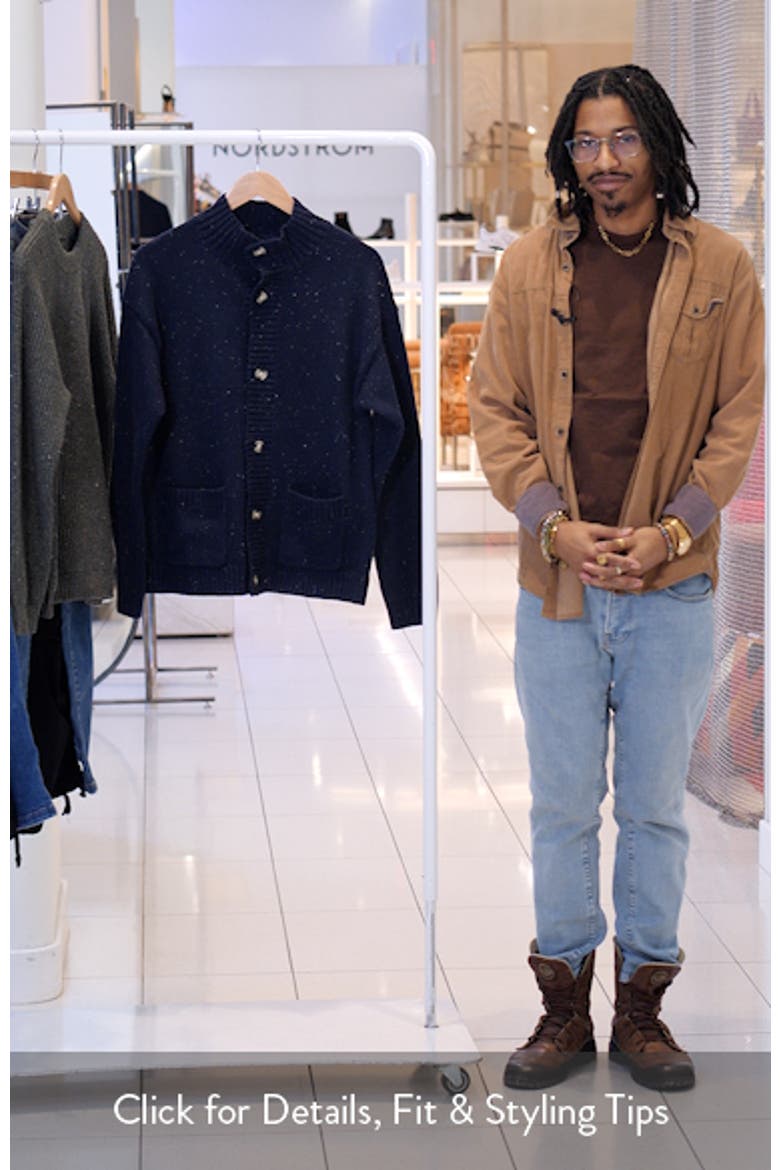 Nep Mock Neck Cardigan video