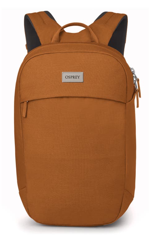 Osprey Large Arcane 21l Commuter Backpack In Toffee Orange Heather
