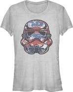 Star Wars Junior's Patriotic Stormtrooper Short Sleeve Graphic T-Shirt