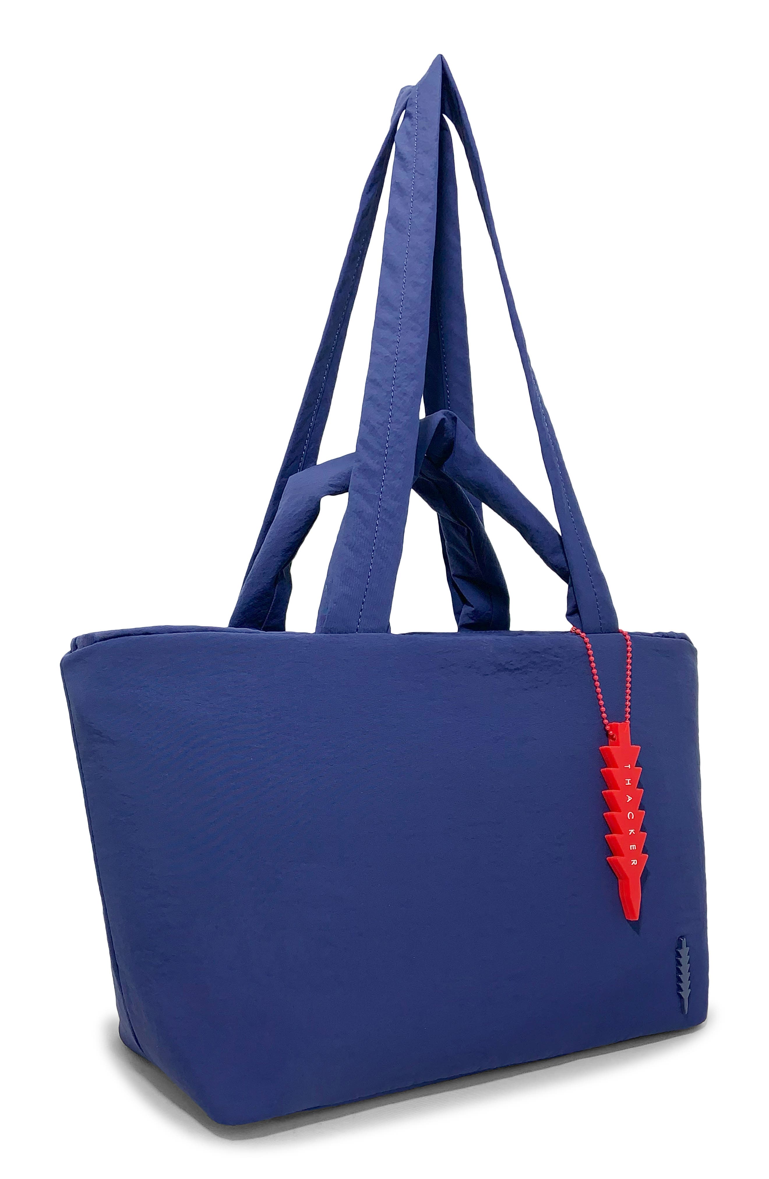 Glenn Medium Nylon Tote, Alternate, color, NIGHT BLUE