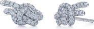 Kwiat Entwine Petite Diamond Stud Earrings