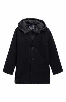 Kids' Hybrid Hooded Coat