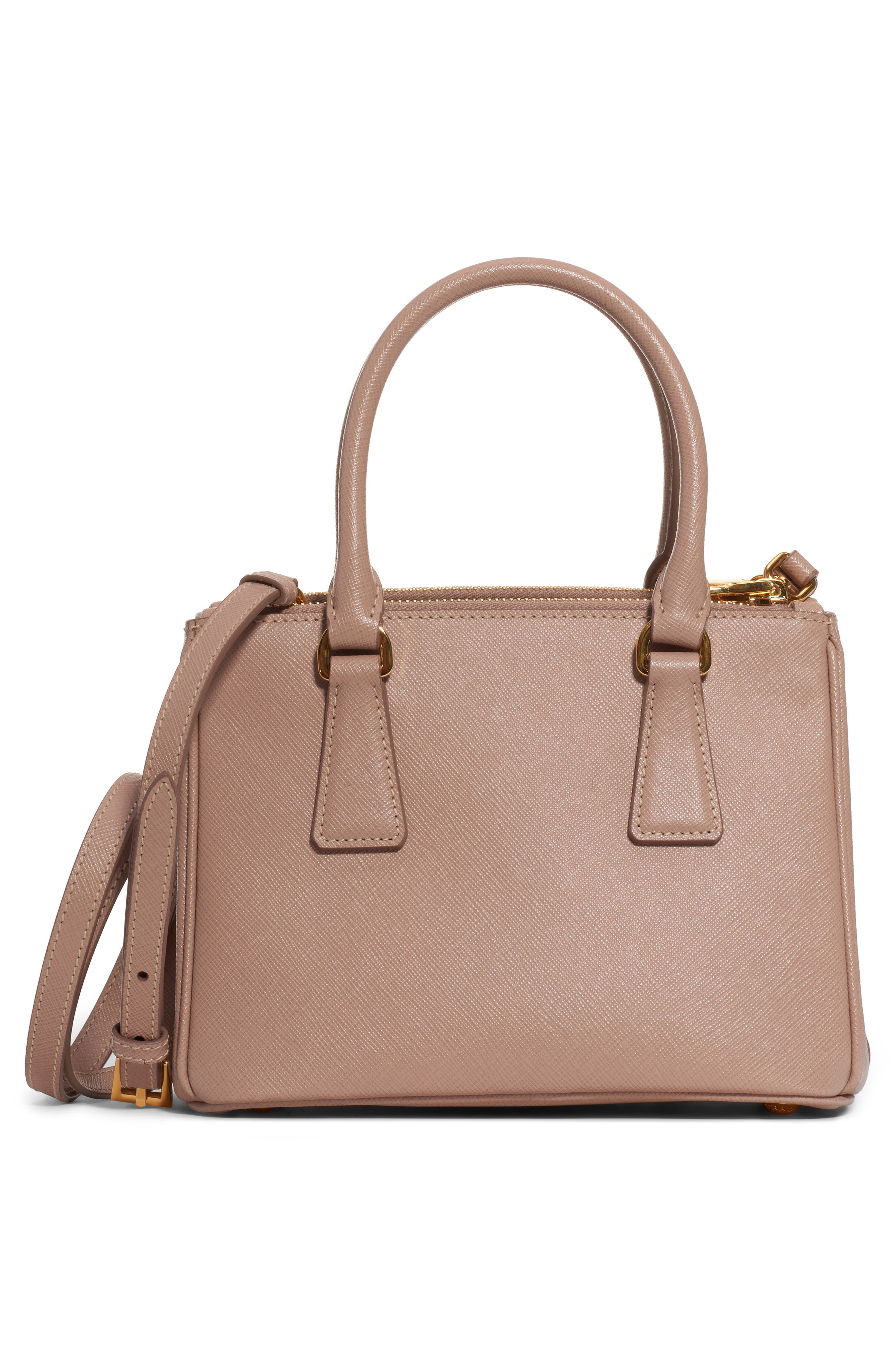 Mini Galleria Saffiano Leather Satchel, Alternate, color, CIPRIA