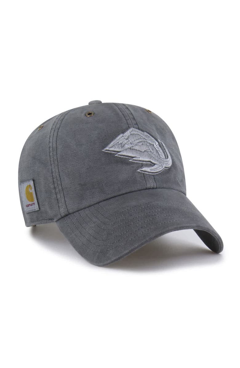 CARHARTT X 47 Men's Carhartt x '47  Charcoal Utah Mammoth Clean Up Adjustable Hat, Main, color, Charcoal