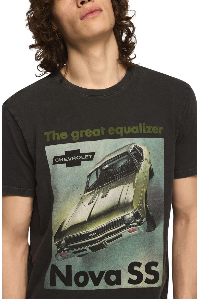 Chevrolet Nova Graphic T-Shirt, Alternate, color, JET BLACK