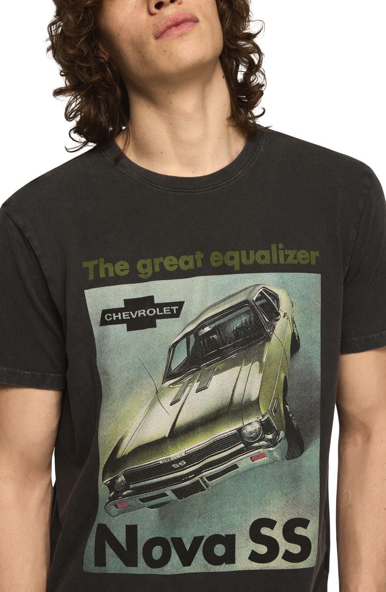 Lucky Brand Chevrolet Nova Graphic T-Shirt, Alternate, color, Jet Black