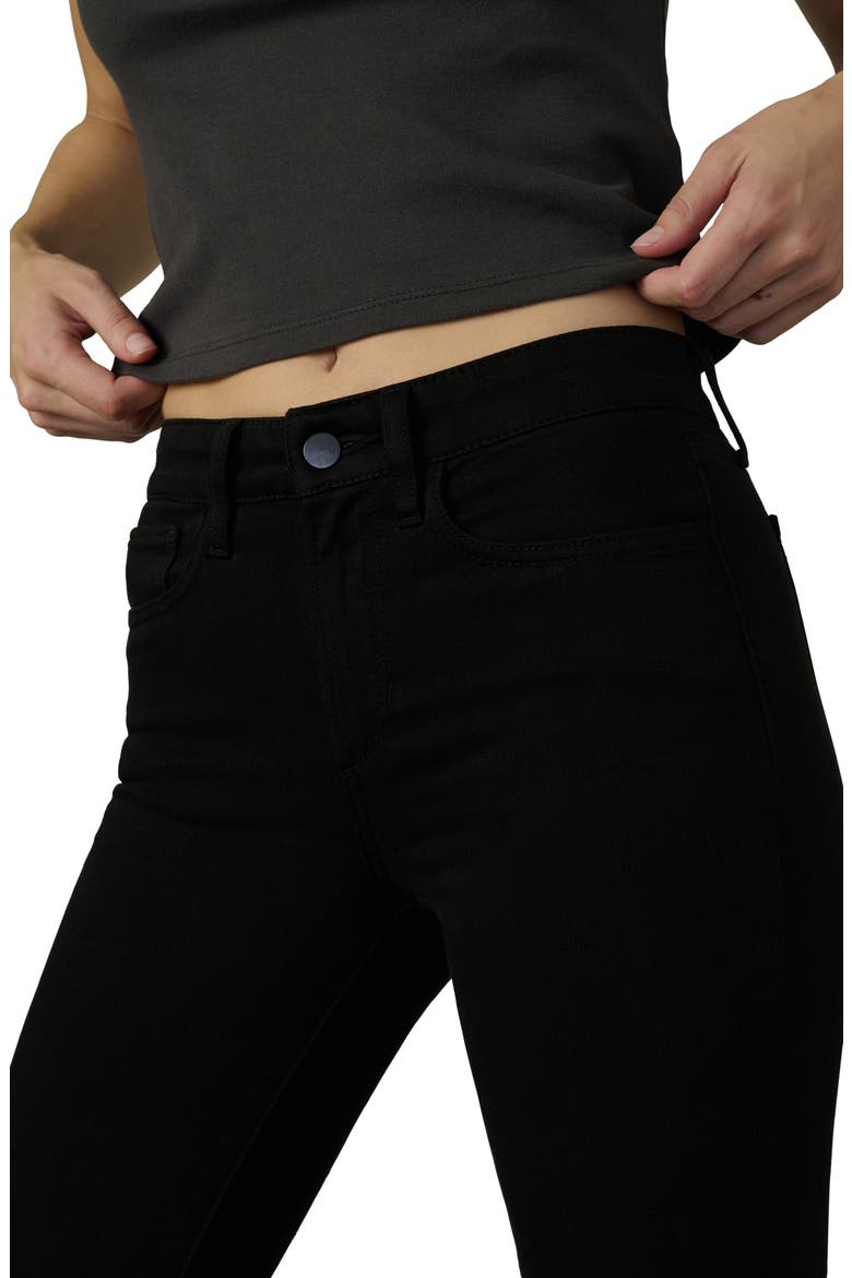 The Icon High Waist Skinny Jeans, Alternate, color, BLACK