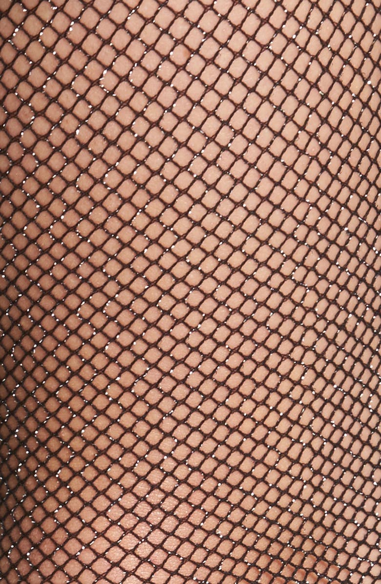 Kate Spade New York 'sparkle' fishnet stockings, Alternate, color, 