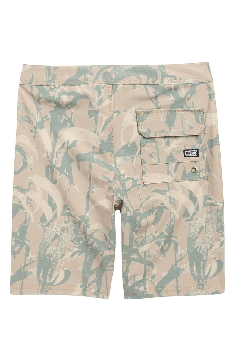 Salty Crew Kids' Crew Board Shorts, Alternate, color, Sand Camo