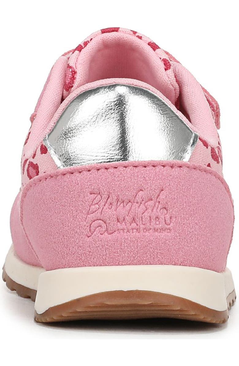 Blowfish Malibu Kids' Valley Sneaker, Alternate, color, Pink Leopard Print Faux Suede