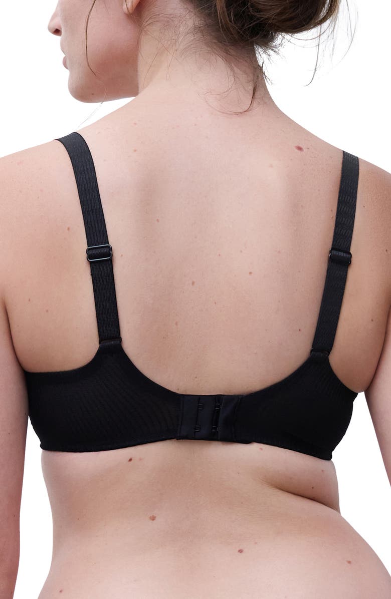 Chantelle Lingerie Legend Full Coverage Underwire Bra, Alternate, color, Black