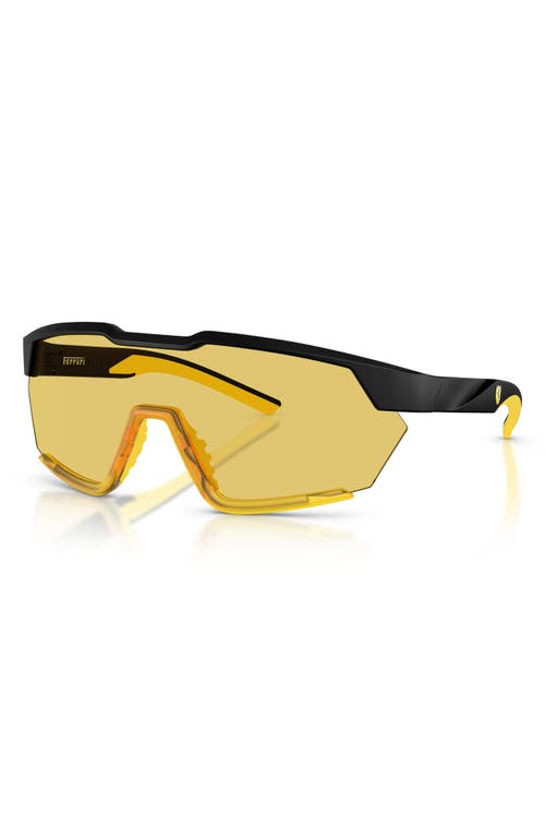 Scuderia Ferrari 41mm Irregular Sunglasses In Yellow