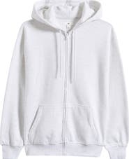 BP. Oversize Zip Fleece Hoodie