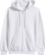 BP. Oversize Zip Fleece Hoodie