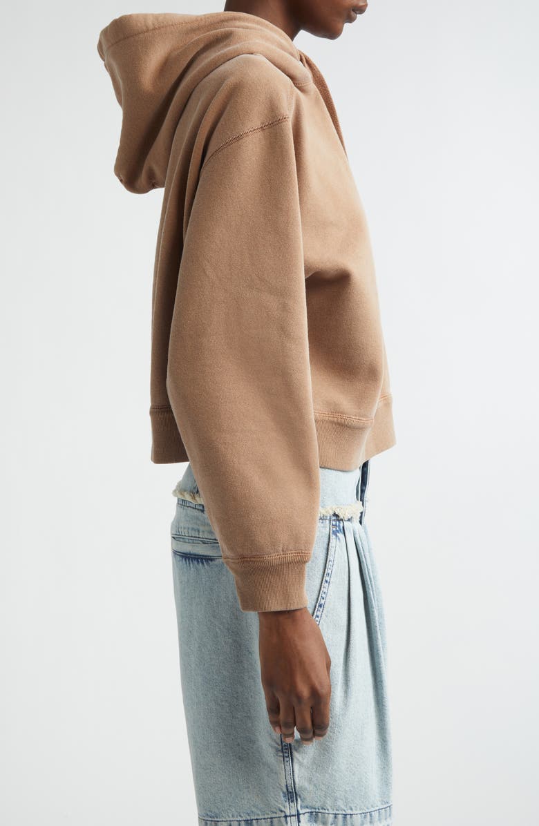 Isabel Marant Étoile Salmy Cotton Blend Hoodie, Alternate, color, Camel