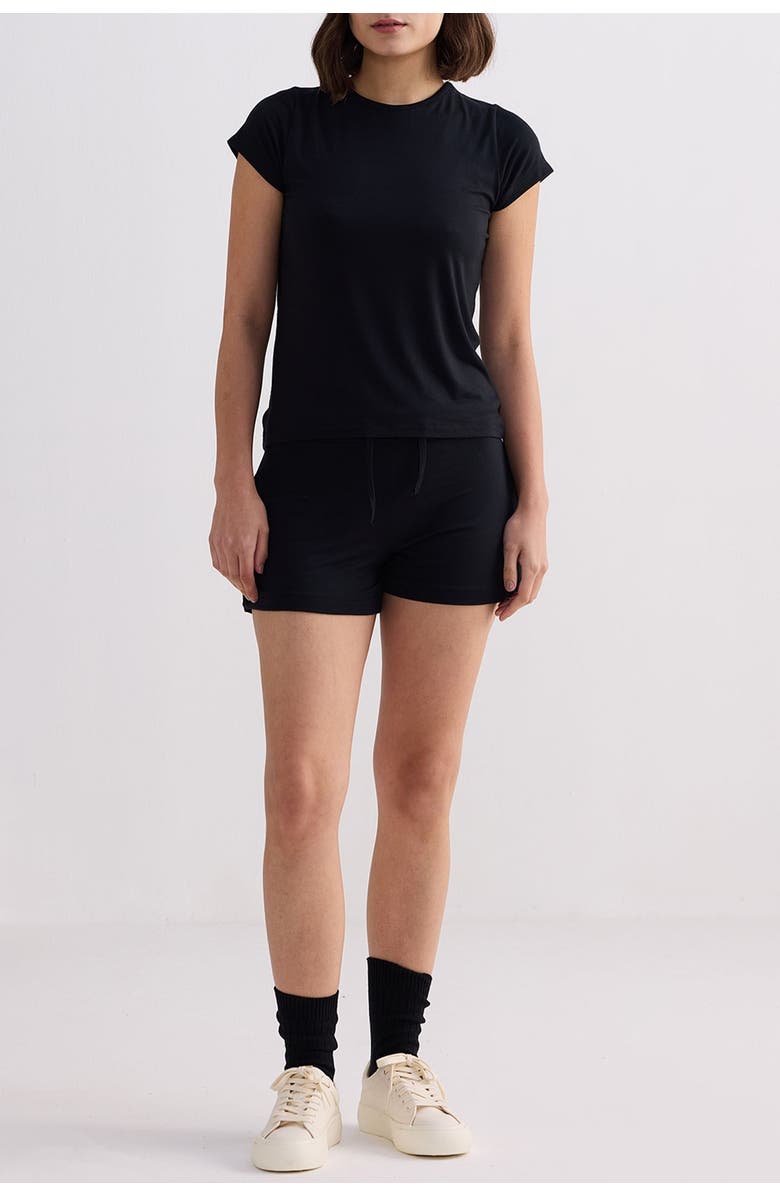 Reistor Relaxed Tee Set in Black - XL, Main, color, Black