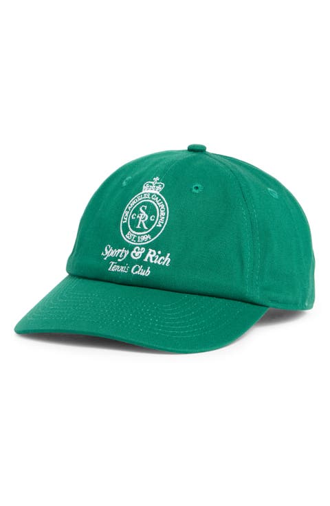 Sporty & Rich HEALTH CLUB キャップ NY Health Club Hat - British Tan/Faded Black – Sporty & Rich