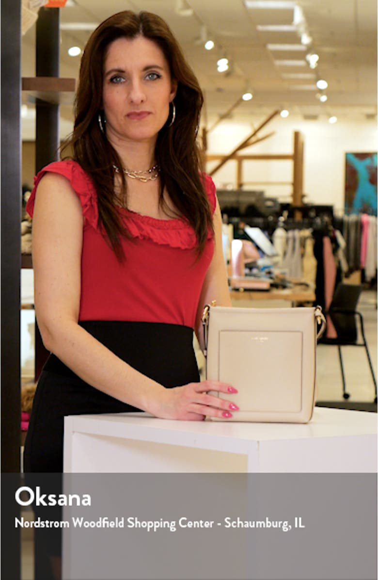 ava pebble leather swing crossbody bag, sales video thumbnail