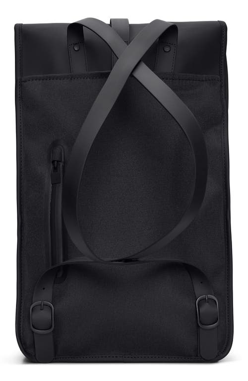Rains Waterproof Backpack In Black