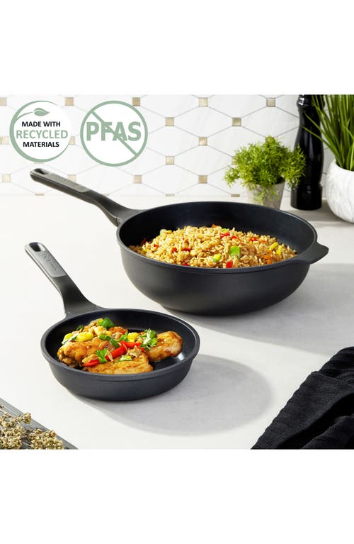 Berghoff Leo Stone 2-piece Cookware Set In Black