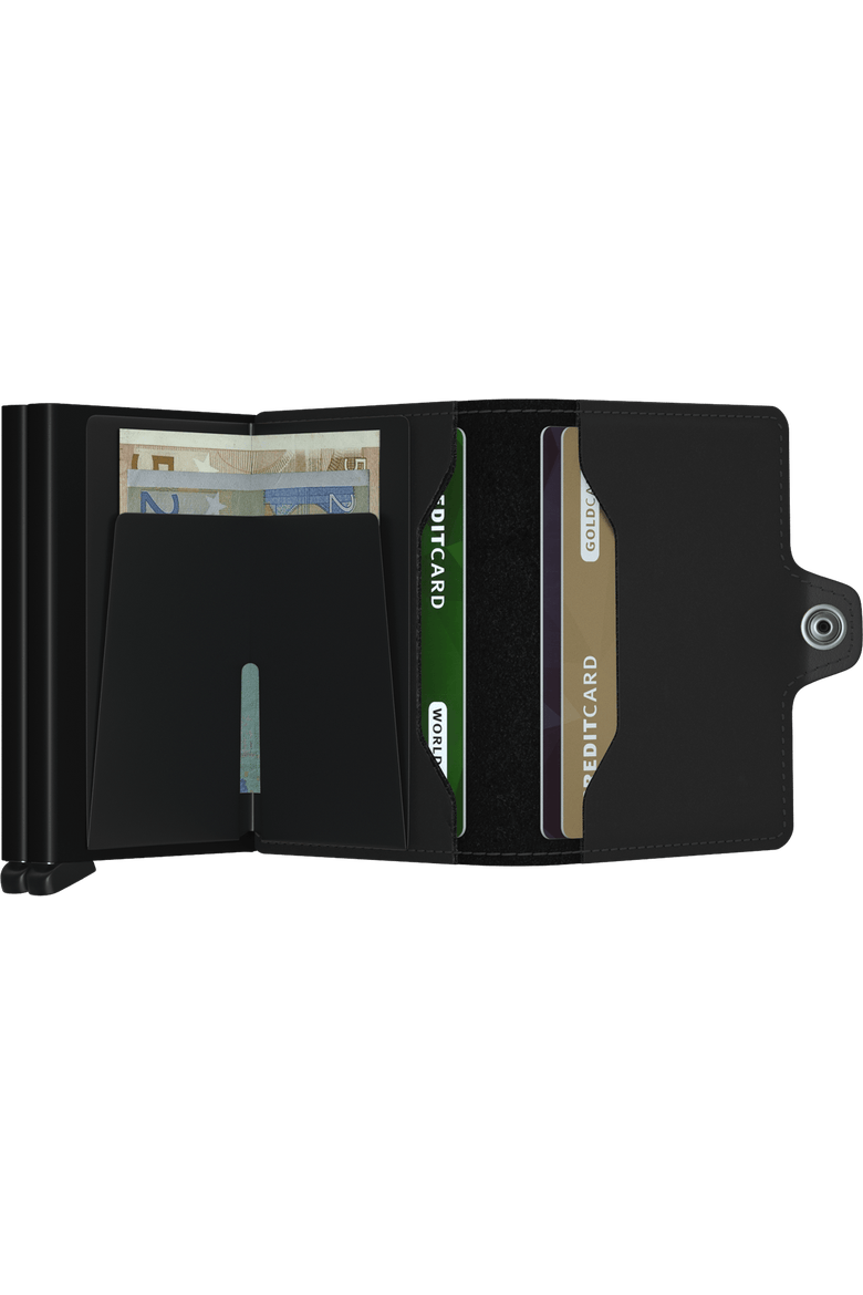 Twinwallet Matte, Alternate, color, Black