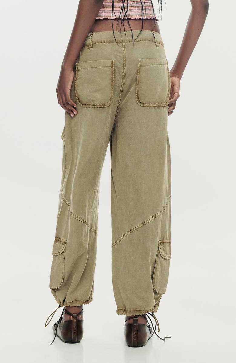 Desigual Cargo Pants, Alternate, color, Sand