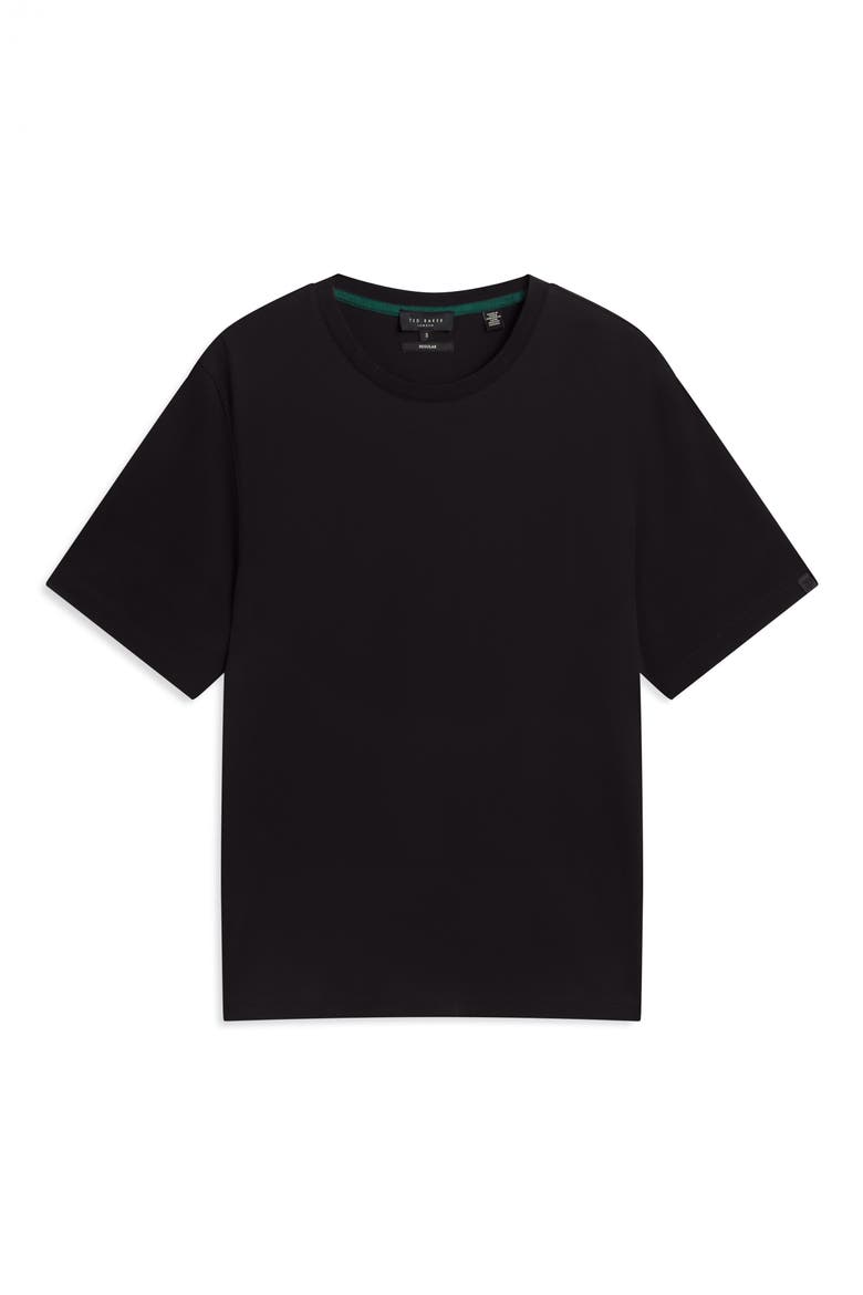 Konrrad Cotton T-Shirt, Alternate, color, BLACK