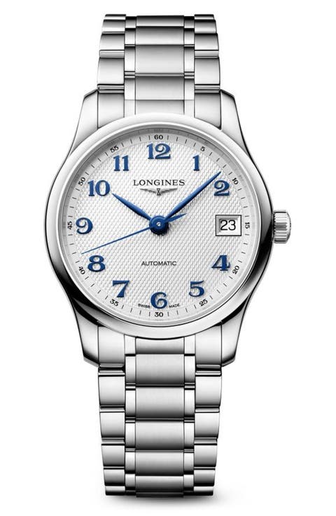 Master Collection Automatic Bracelet Watch, 34mm